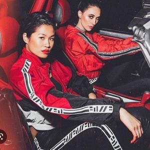 LF cropped windbreaker jacket